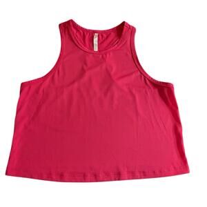 Fabletics Hot Pink Racerback Tank Top Women’s Medium Athletic Workout